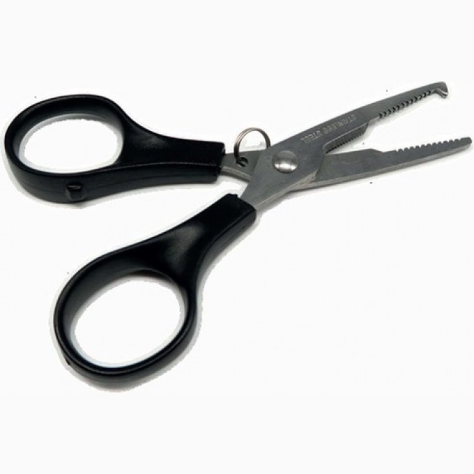 Ножницы Для Плетёнки С Разжимом Для Заводных Колец Lucky John 03 LJ-133-03