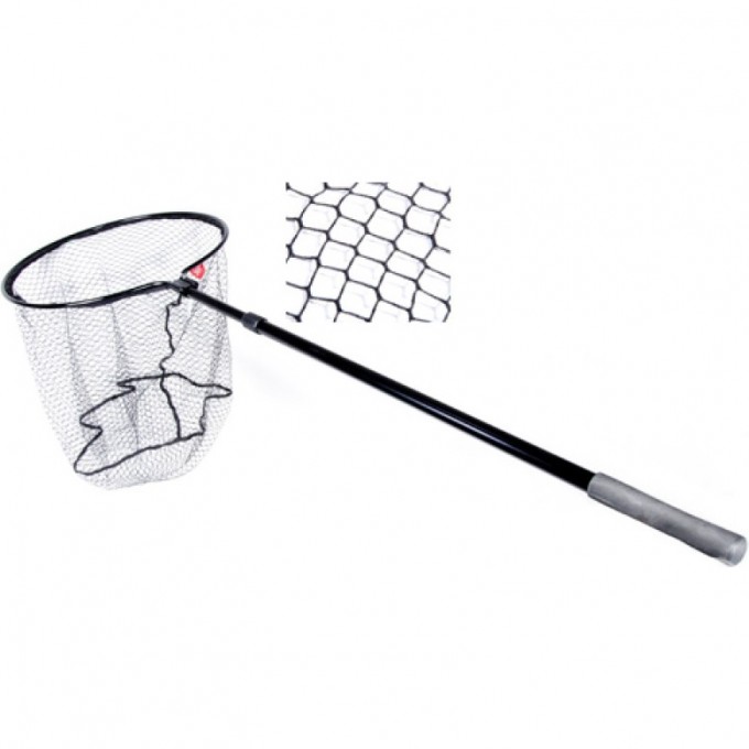 Подсачек разборный LUCKY JOHN телескопический 220х60х60 см прорезиненный LJ-7354-220