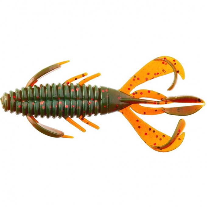 Твистеры съедобные искусственные LUCKY JOHN PRO SERIES BUG 4.5in (114 мм), цвет pa19 4шт. 140171-PA19