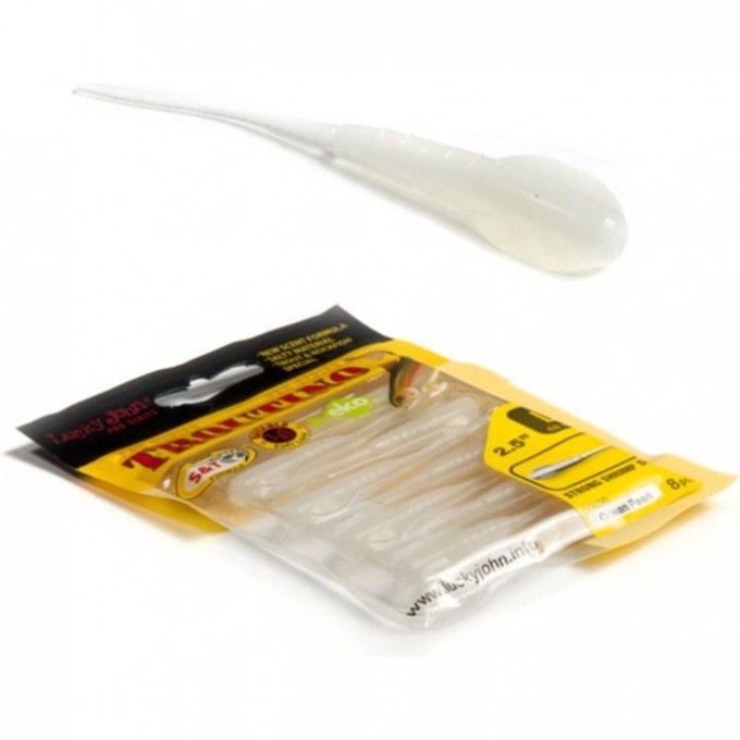 Твистеры съедобные LUCKY JOHN PRO SERIES TROUTINO, 2.5 in (63 мм), цвет 033, 8шт 140126-033