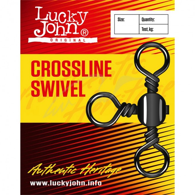 Вертлюги трехсторонние LUCKY JOHN CROSLINE 006 7Шт. LJ5008-006