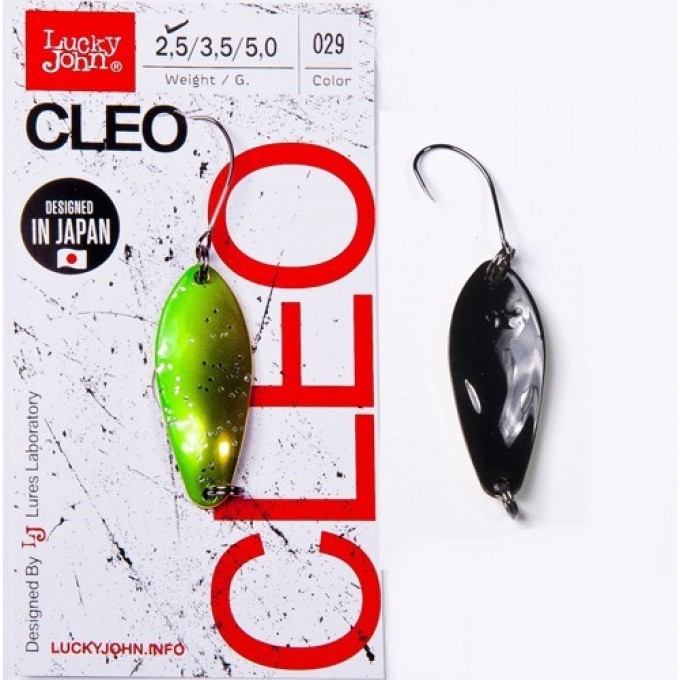 Блесна колеблющаяся LUCKY JOHN CLEO 3,5 г, цвет 029 LJCL35-029 Блесна колеблющаяся LUCKY JOHN CLEO 3,5 г, цвет 029 LJCL35-029