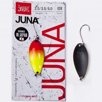 Блесна колеблющаяся LUCKY JOHN JUNA 3,5 г, цвет 028