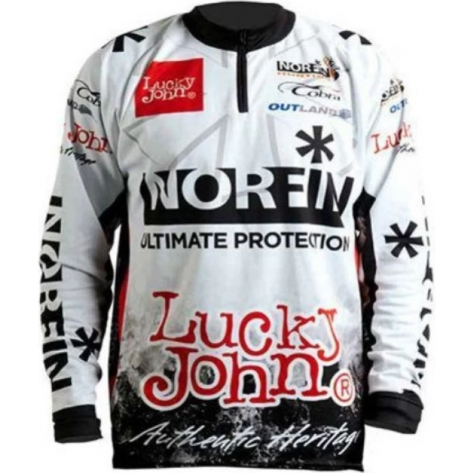 Футболка LUCKY JOHN Белая 01 Р.s AM-155-01S