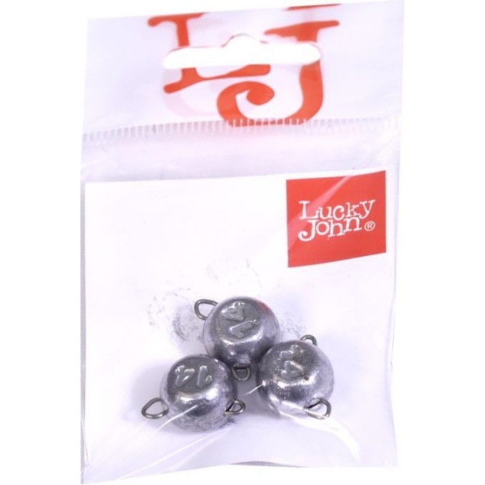 Груз-головки разборные LUCKY JOHN BALL 14г, 3шт LJBR-014