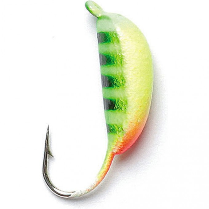 Мормышка вольфрамовая LUCKY JOHN БАНАН РИЖСКИЙ крашеная 25мм, цвет 28 LJ11025-28
