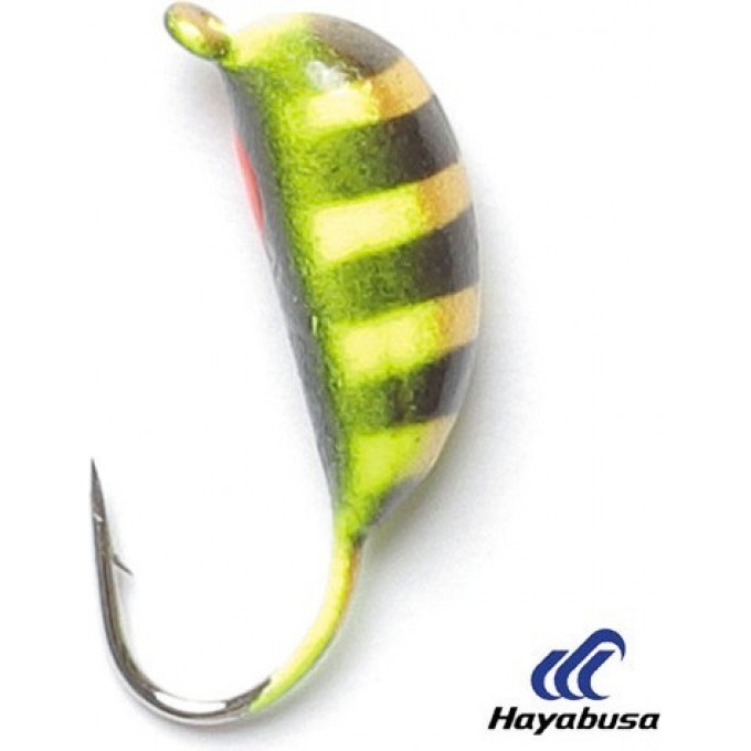 Мормышка вольфрамовая LUCKY JOHN БАНАН РИЖСКИЙ крашеная 25мм, цвет 30 LJ11025-30