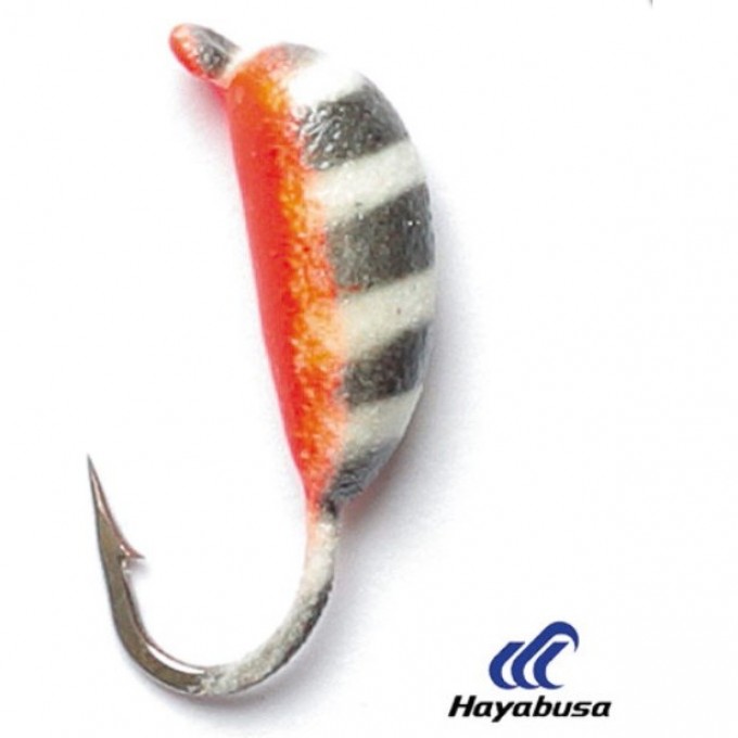 Мормышка вольфрамовая LUCKY JOHN БАНАН РИЖСКИЙ крашеная 25мм, цвет 33 LJ11025-33