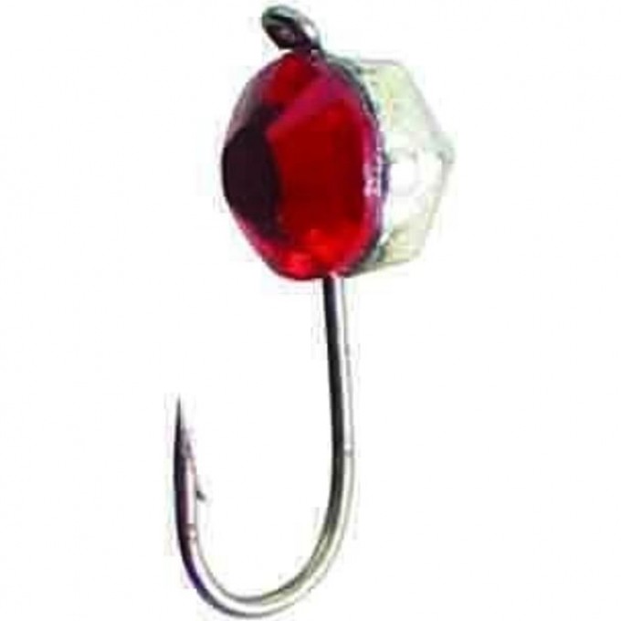 Мормышка вольфрамовая LUCKY JOHN SALMO КРУГЛАЯ граненая с петелькой и Swarovski 40мм, цвет 03 LJ06040-107