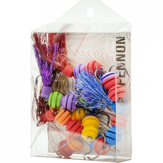 Приманка джиговая LUCKY JOHN PENNON ROLLERWORM MIX3 5шт. LJPB003-03