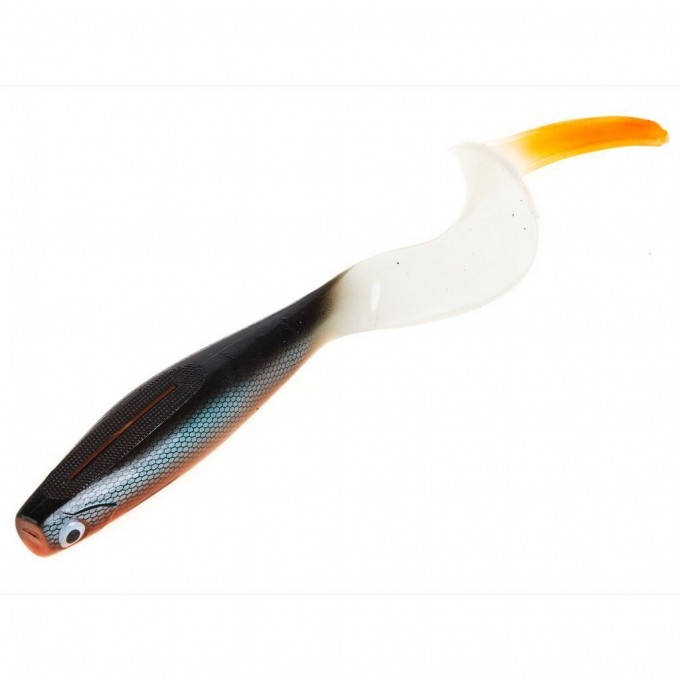 Виброхвост LUCKY JOHN 3D SERIES KUBIRA FIRE TAIL 7" (17,5 см), цвет PG40, 1 шт. 140436-PG40