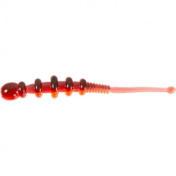 Слаги съедобные искусственные LUCKY JOHN PRO SERIES TIPSY WORM 2,3 in (58 мм), цвет T72, 12 шт